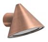 CUCHARA Cone Surface Mount Wall Light Electroplated Copper IP65